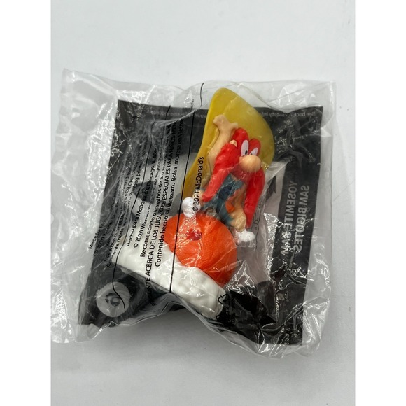 Warner Bros. Other - 2021 McDonald's Happy Meal Toy Space Jam A New Legacy #6 Yosemite Sam Sealed NIP
